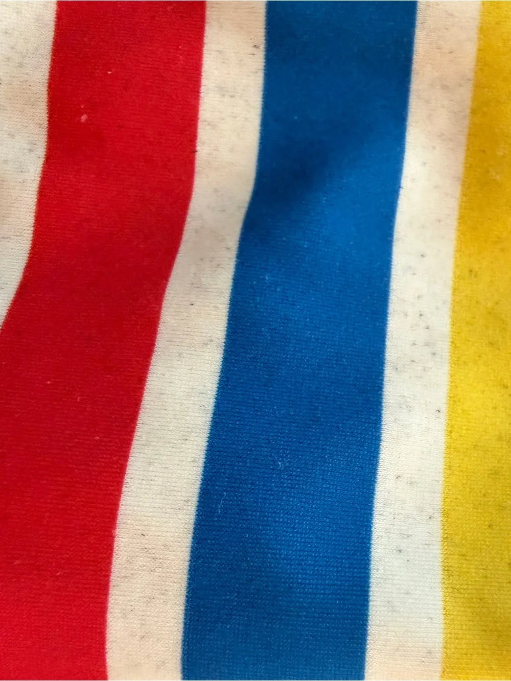 Baby Boden Yellow and White Striped Rash Guard